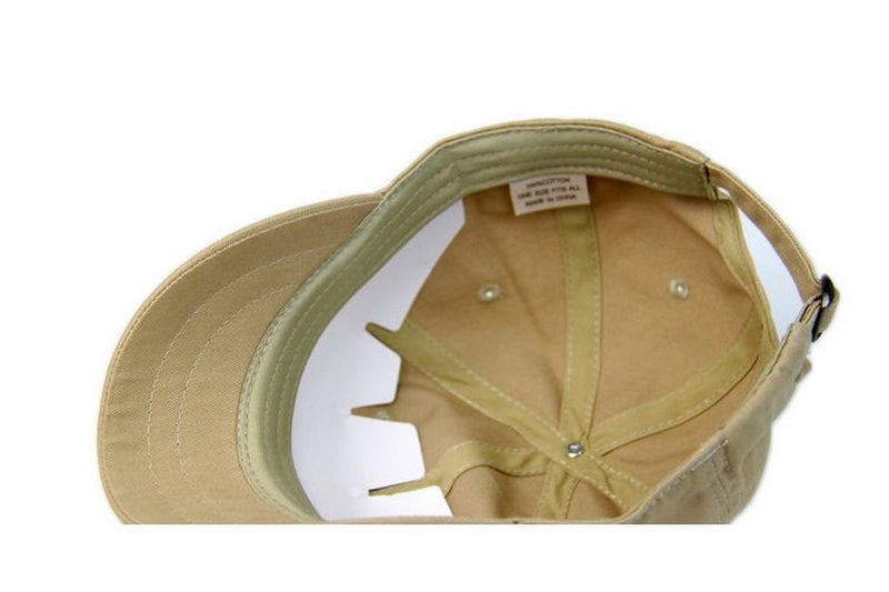 Crazy Cart 100% Cotton Adjustable Sun Hat Baseball Cap Black - Image 3